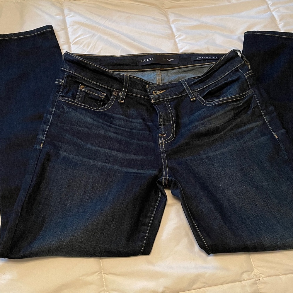Guess power curvy mid Indigo Denim Jeans
Skinny size 31